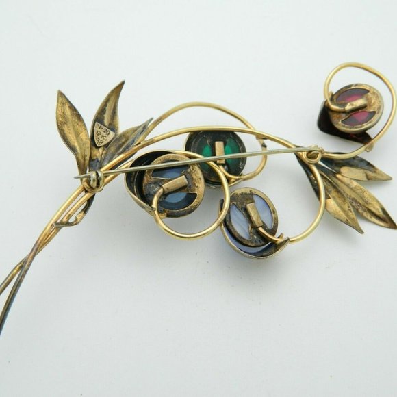 SB Signed 1/20 12k Gold Filled Multi-Color Glass - Picture 5 of 7